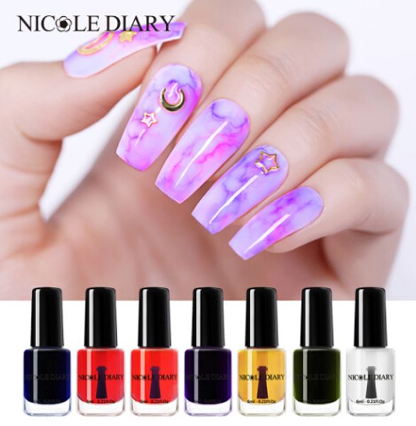 7 piece/lot watercolor ink nail polish blooming gel smoke effect smudge bubble diy varnish manicure decoration
7 piece/lot watercolor ink nail polish blooming gel smoke effect smudge bubble diy varnish manicure decoration