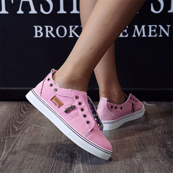 43fashion women sneakers denim casual shoes female summer canvas shoes trainers slip-on ladies basket femme stars tenis feminino, Black
43fashion women sneakers denim casual shoes female summer canvas shoes trainers slip-on ladies basket femme stars tenis feminino, Black