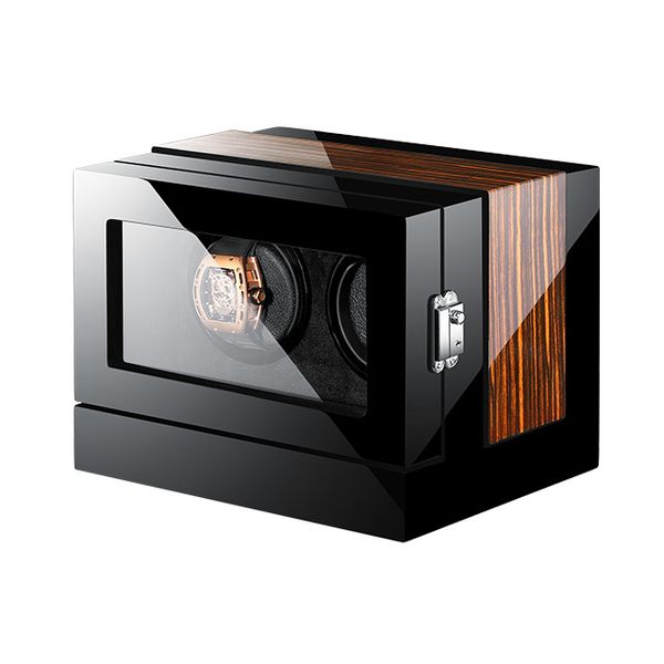 luxury uhrenbeweger automatic rotations wood safe mabuchi motor led watch winder, Black;blue
luxury uhrenbeweger automatic rotations wood safe mabuchi motor led watch winder, Black;blue