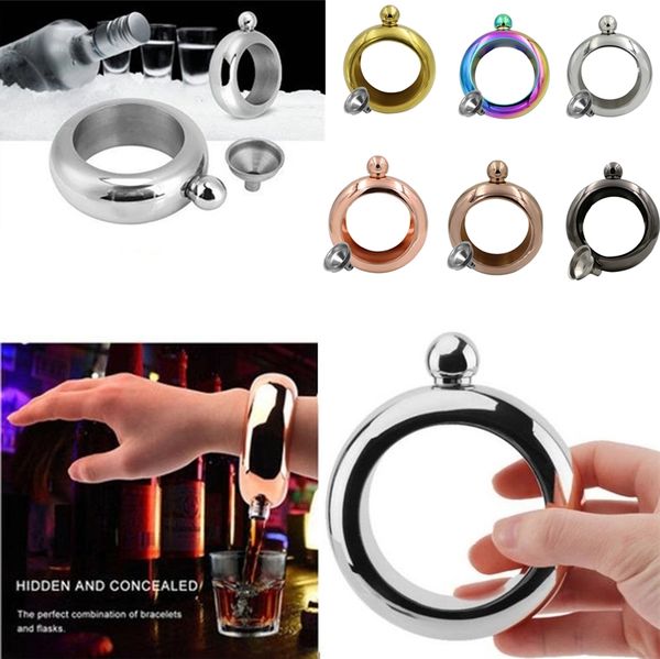 bracelet flask 3.5oz stainless steel hip flask ring 100ml wine flask for whiskey with funnel bracelet bottle 4939
bracelet flask 3.5oz stainless steel hip flask ring 100ml wine flask for whiskey with funnel bracelet bottle 4939