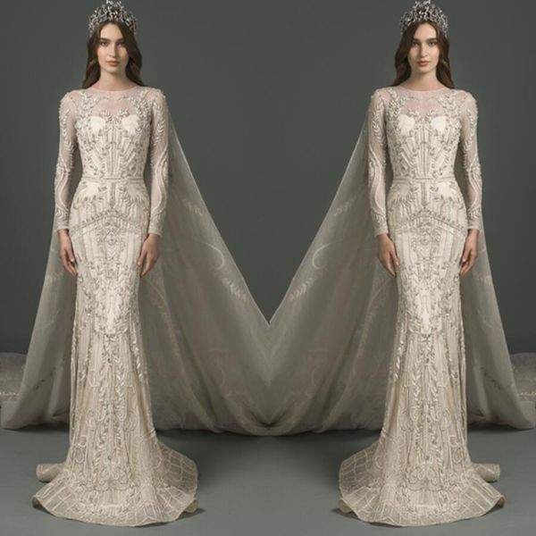 saiid kobeisy 2019 mermaid evening dresses jewel lace appliques long sleeve arabic prom gowns vestidos de fiesta special occasion dresses, Black;red
saiid kobeisy 2019 mermaid evening dresses jewel lace appliques long sleeve arabic prom gowns vestidos de fiesta special occasion dresses, Black;red