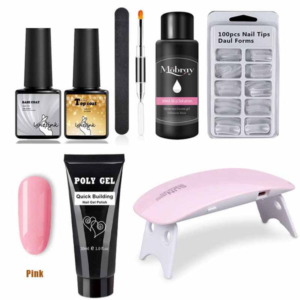 8pcs/set poly extention gel kits extend fast uv builder gel slip solution nail form nail art brush tools kit, Red;pink
8pcs/set poly extention gel kits extend fast uv builder gel slip solution nail form nail art brush tools kit, Red;pink