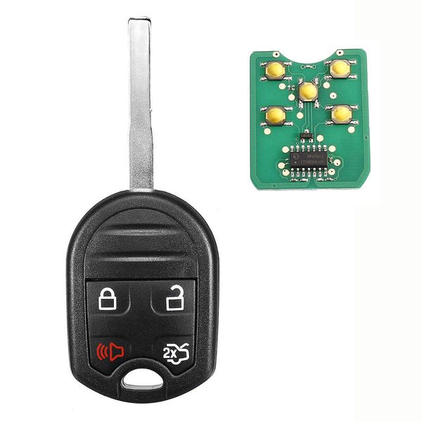 4 buttons remote key fob with 4d63-6f 80 bit chip 315mhz for ford f-150 f-250 f350-1 x remote key
4 buttons remote key fob with 4d63-6f 80 bit chip 315mhz for ford f-150 f-250 f350-1 x remote key