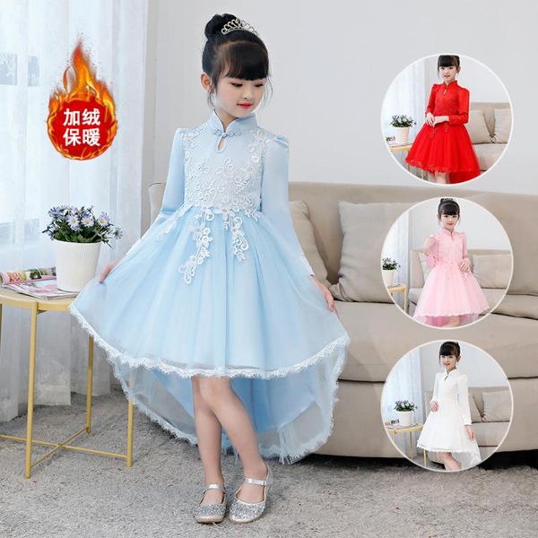 девочки принцессы платье 2018 осень и зима в китайском стиле cheongsam 3-13-летний большой childrenswear дети tailing платье, Red;yellow
девочки принцессы платье 2018 осень и зима в китайском стиле cheongsam 3-13-летний большой childrenswear дети tailing платье, Red;yellow