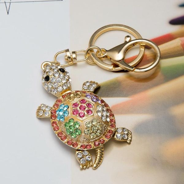rhinestone tortoise pendant keychain cute crystal bag key ring ornaments pendant alloy key ring bag charm souvenir gifts, Silver
rhinestone tortoise pendant keychain cute crystal bag key ring ornaments pendant alloy key ring bag charm souvenir gifts, Silver
