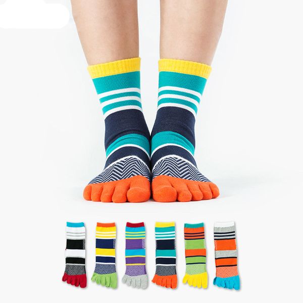 men colorful stripe socks fashion new cotton five fingers toe mosaic deodorant business casual europe wild funny sock for sporty, Black
men colorful stripe socks fashion new cotton five fingers toe mosaic deodorant business casual europe wild funny sock for sporty, Black