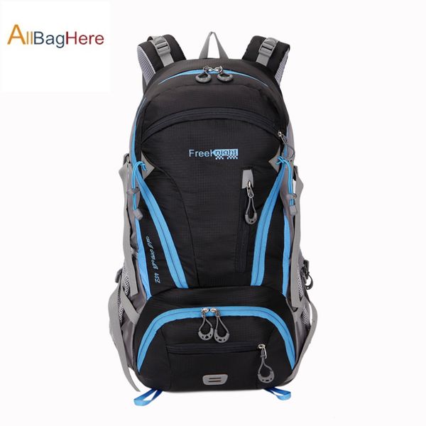 functional 45l waterproof nylon hiking backpacks trekking climbing tactical travel backpack outdoor sport rucksack bag men women