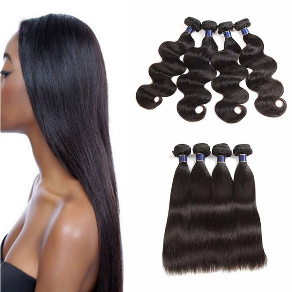 8а бразильского body wave virgin hair связка 4шта волос extensions lot бразильского remy человеческого straight перуанский малазийский девы, Black
8а бразильского body wave virgin hair связка 4шта волос extensions lot бразильского remy человеческого straight перуанский малазийский девы, Black