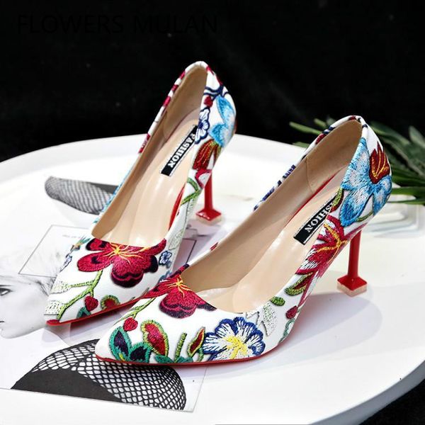 printing mixed color flowers women high heels shoes shallow slip on lady stiletto pumps pointed toe girl zapatos de mujer 2019, Black
printing mixed color flowers women high heels shoes shallow slip on lady stiletto pumps pointed toe girl zapatos de mujer 2019, Black