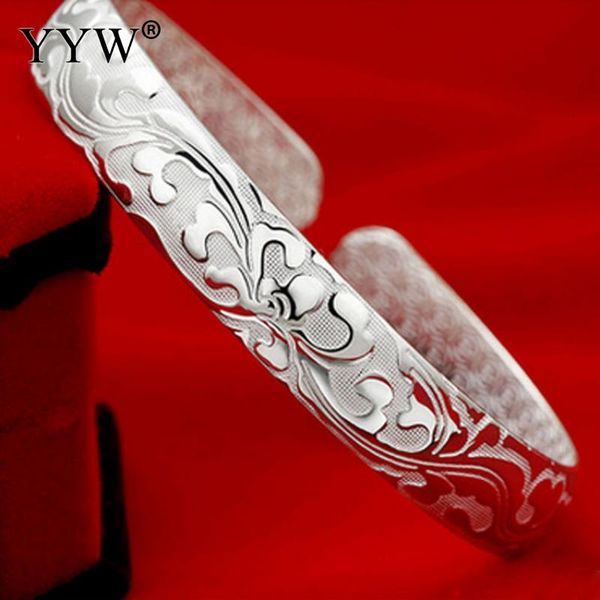 new gypsy bohemian vintage retro silver bangles women open cuff bracelets 6cm diameter classic handmade silver carved flower, Black
new gypsy bohemian vintage retro silver bangles women open cuff bracelets 6cm diameter classic handmade silver carved flower, Black