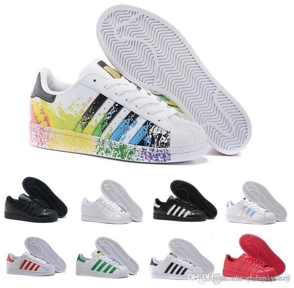 super star белый спортивные туфли голограмма lridescent младшие superstarts 80s pride mens женщины тренеры открытый обувь размер 36-44
super star белый спортивные туфли голограмма lridescent младшие superstarts 80s pride mens женщины тренеры открытый обувь размер 36-44