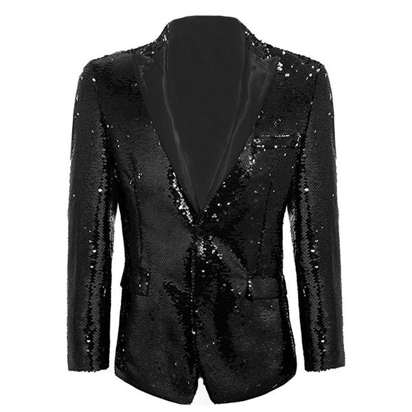 men sequined for party, wedding, bbanquet, ddance, nightclub, a button suit jacket wedding party suit stage singers jacket, White;black
men sequined for party, wedding, bbanquet, ddance, nightclub, a button suit jacket wedding party suit stage singers jacket, White;black