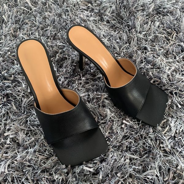 2021 new summer women sandals square toe ladies heel mules thin high heels sandals slippers female fashion woman shoes, Black
2021 new summer women sandals square toe ladies heel mules thin high heels sandals slippers female fashion woman shoes, Black