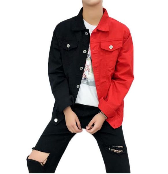 fashion patchwork denim jacket korean men's embroidery slim fit jeans coat teenagers spring autumn coat dropshipping, Black;brown
fashion patchwork denim jacket korean men's embroidery slim fit jeans coat teenagers spring autumn coat dropshipping, Black;brown