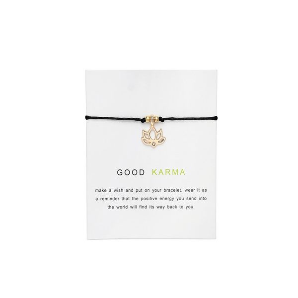 wish card lucky lotus bracelets for women handmade black red rope chain bracelets gold silver adjustable kids jewelry, Golden;silver
wish card lucky lotus bracelets for women handmade black red rope chain bracelets gold silver adjustable kids jewelry, Golden;silver