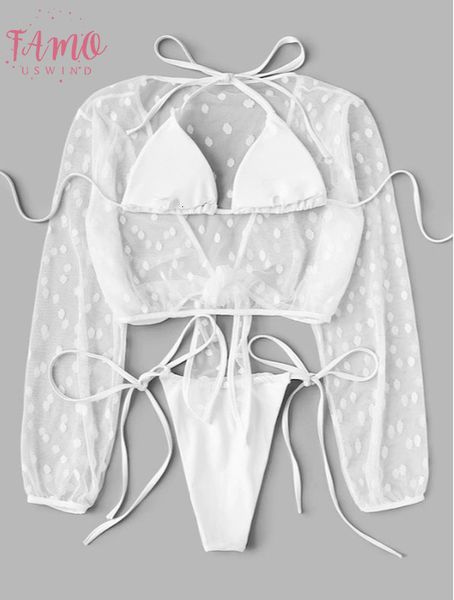 3 piece swimsuit women bikini set push up padded bra mesh cover up micro swimwear thong swimsuit bathing suit negro bikini, White;black
3 piece swimsuit women bikini set push up padded bra mesh cover up micro swimwear thong swimsuit bathing suit negro bikini, White;black