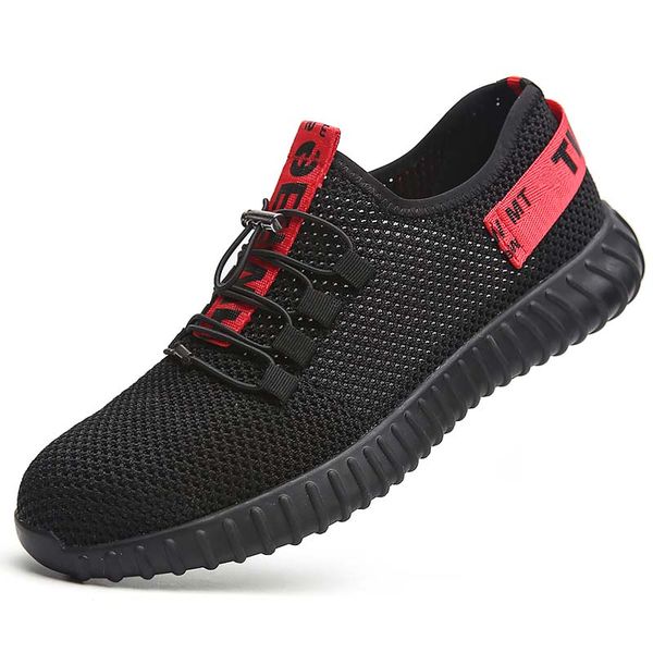 dropshipping exhibition breathable safety men shoes lightweight summer anti-smashing piercing work sandals single mesh sneakers, Black
dropshipping exhibition breathable safety men shoes lightweight summer anti-smashing piercing work sandals single mesh sneakers, Black