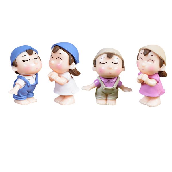 2 pairs boy & girl miniature dollhouse fairy garden bonsai pot diy decor craft (4-piece pack) boys and girls
2 pairs boy & girl miniature dollhouse fairy garden bonsai pot diy decor craft (4-piece pack) boys and girls