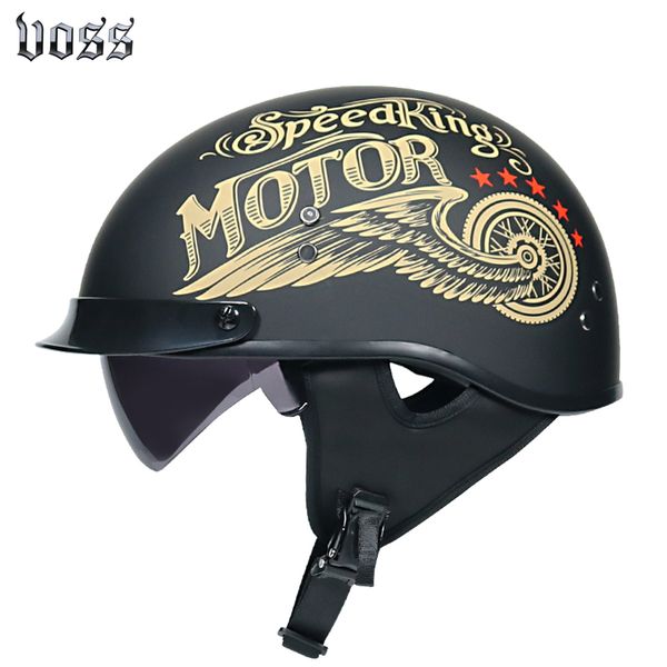 semi-covered motorcycle helmet retro helmet half capacete with built-in sun visor abs cruiser chopper casco
semi-covered motorcycle helmet retro helmet half capacete with built-in sun visor abs cruiser chopper casco