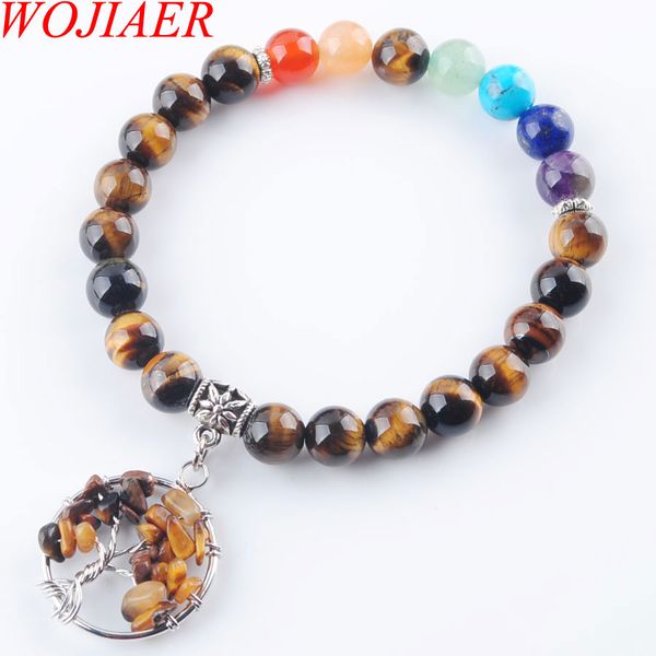 wojiaer natural tiger s eye gem stone 8mm beads bracelet jewelry yoga meditation for women bracelets dk3277, Black
wojiaer natural tiger s eye gem stone 8mm beads bracelet jewelry yoga meditation for women bracelets dk3277, Black