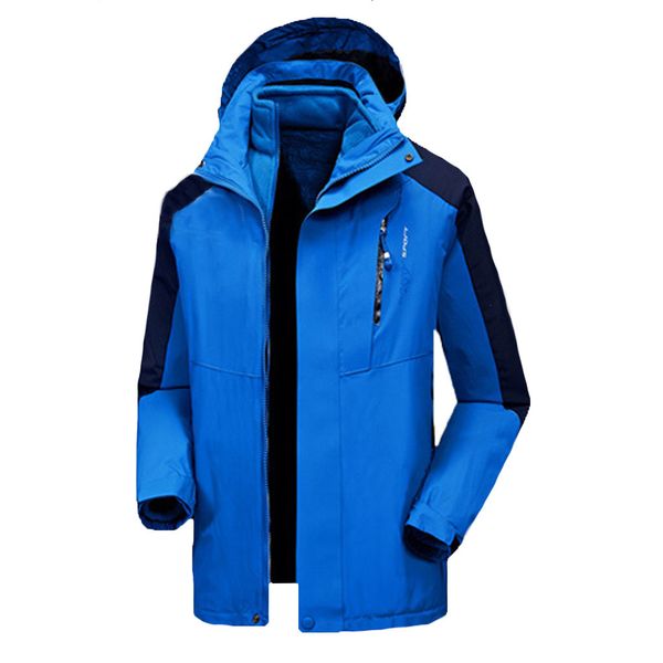 autumn winter coat women 2019 three-in-one detachable plus velvet two-piece large size cold-proof outdoor waterproof jackets, Blue;black
autumn winter coat women 2019 three-in-one detachable plus velvet two-piece large size cold-proof outdoor waterproof jackets, Blue;black