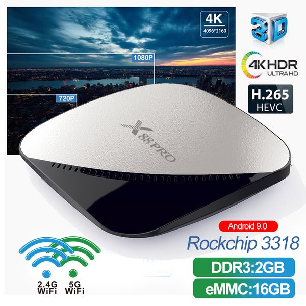 1piece)x88 pro rk3318 android 2gb 16gb android9.0 4k hd media player support dual wifi
1piece)x88 pro rk3318 android 2gb 16gb android9.0 4k hd media player support dual wifi