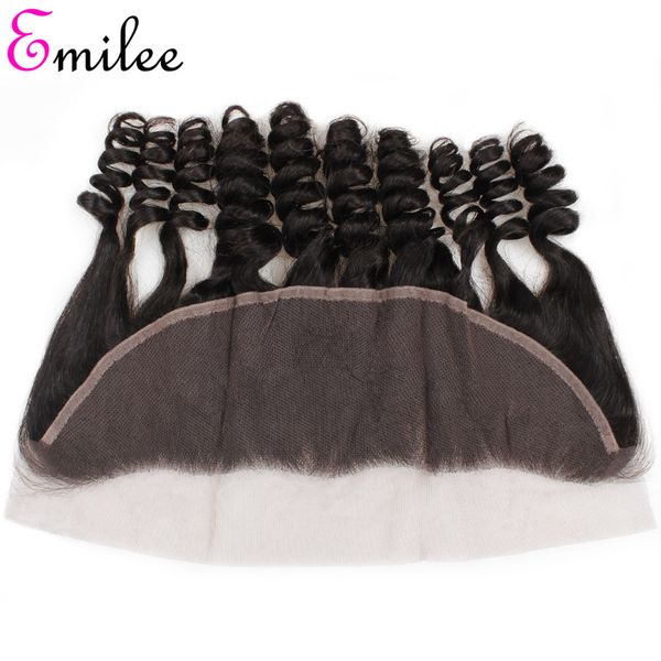 emilee 13x4 lace frontal closure peruvian loose wave lace frontal remy hair frontal 8-20 inch natural color, Black
emilee 13x4 lace frontal closure peruvian loose wave lace frontal remy hair frontal 8-20 inch natural color, Black