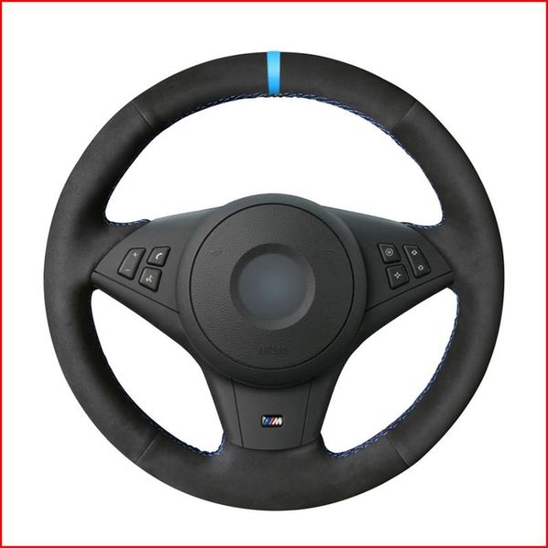 diy black suede car steering wheel cover for e60 m5 2005-2008 e63 e64 cabrio m6 2005 2006 2007 2008 2009 2010 parts
diy black suede car steering wheel cover for e60 m5 2005-2008 e63 e64 cabrio m6 2005 2006 2007 2008 2009 2010 parts
