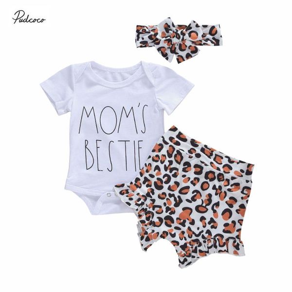 clothing sets 2021 mom cute baby girl clothes 0-24m infant summer short sleeve letter print romper +leopard ruffle shorts set 3pcs, White
clothing sets 2021 mom cute baby girl clothes 0-24m infant summer short sleeve letter print romper +leopard ruffle shorts set 3pcs, White