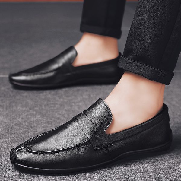 mens shoes casual genuine leather social driving fashion moccasins men loafers flats handmade men shoes, Black
mens shoes casual genuine leather social driving fashion moccasins men loafers flats handmade men shoes, Black