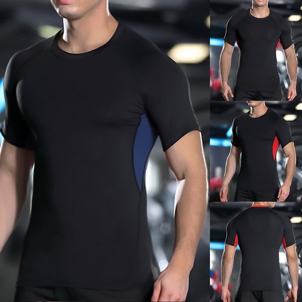 men's t-shirts men gym fitness t-shirts summer men short sleeve running shirt fitness tight gym sportwears 2020, Black;blue
men's t-shirts men gym fitness t-shirts summer men short sleeve running shirt fitness tight gym sportwears 2020, Black;blue