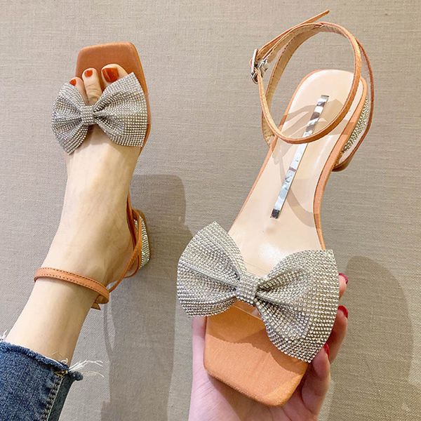 butterflyknot crystal patchwork clear band gladiator sandals women open toe rhinestones thick low heel shoes woman sandalias2020, Black
butterflyknot crystal patchwork clear band gladiator sandals women open toe rhinestones thick low heel shoes woman sandalias2020, Black