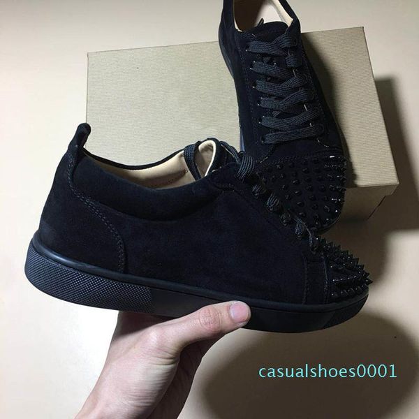 2020 new fashion designer sneakers low cut spikes flats shoes red bottom causual shoes for men and women with box ac01, Black
2020 new fashion designer sneakers low cut spikes flats shoes red bottom causual shoes for men and women with box ac01, Black