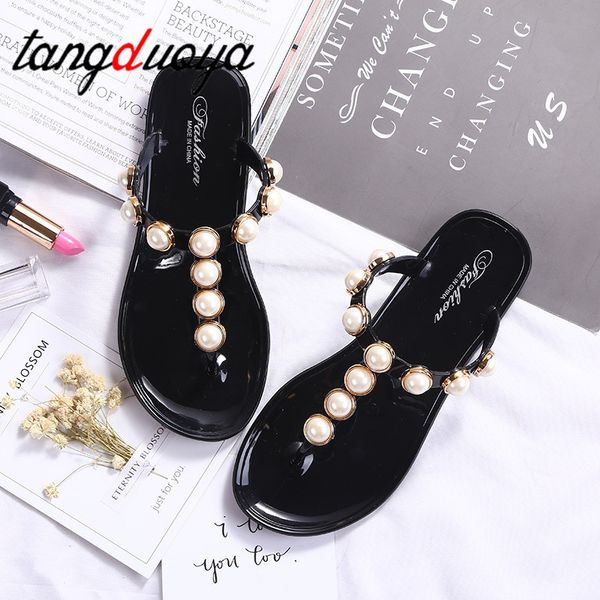 2019 fashion women sandals flat jelly shoes flip flops women beach shoes summer slippers thong sandals beach slippers, Black
2019 fashion women sandals flat jelly shoes flip flops women beach shoes summer slippers thong sandals beach slippers, Black