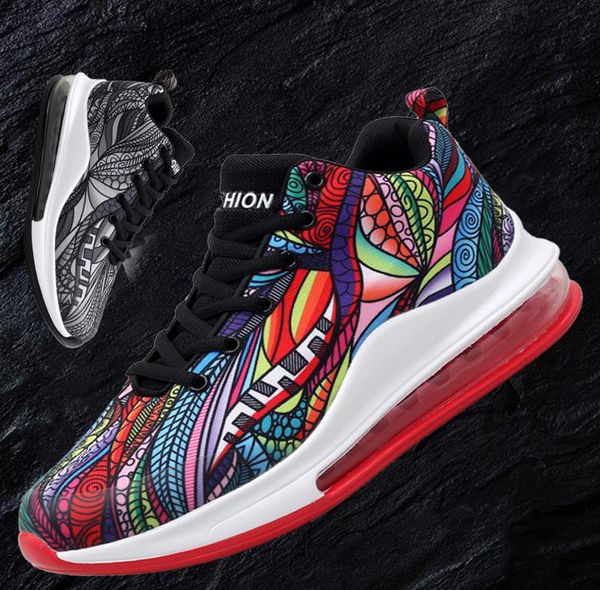 women's platform breathable 2019 fashion casual lover graffiti totem totem boots outdoor shoes, Black
women's platform breathable 2019 fashion casual lover graffiti totem totem boots outdoor shoes, Black