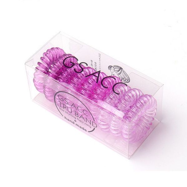 spiral hair ties clear for women girls transparent phone cord coil elastics hair bands no crease rope ring new, Brown
spiral hair ties clear for women girls transparent phone cord coil elastics hair bands no crease rope ring new, Brown