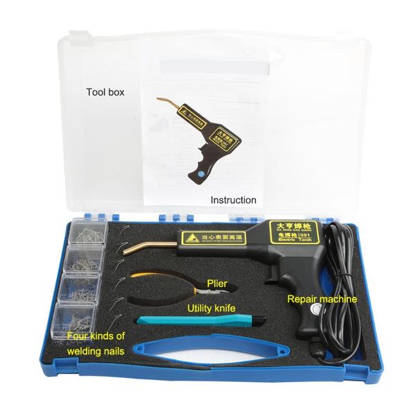 220v 50w stapler plastic welding machine car bumper repair kit welding repairing machine welder gun repair eu plug
220v 50w stapler plastic welding machine car bumper repair kit welding repairing machine welder gun repair eu plug