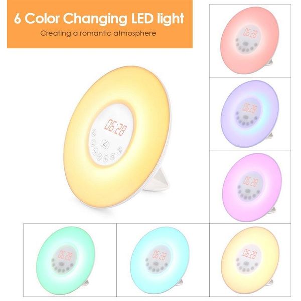 brelong пробуждение света умного led ночного света будильник красочные светящиеся огни атмосфера
brelong пробуждение света умного led ночного света будильник красочные светящиеся огни атмосфера