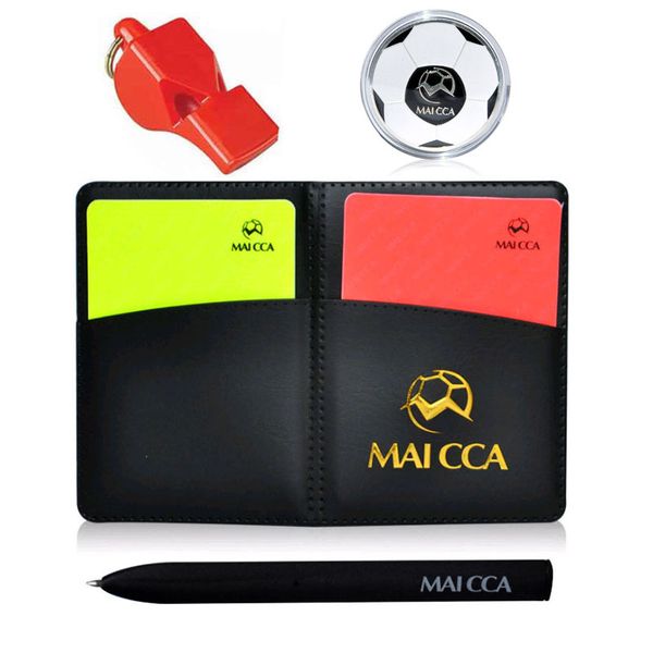 football whistle soccer referee cards coin notebook wallet set training fair play professional sports equipment linesman gear
football whistle soccer referee cards coin notebook wallet set training fair play professional sports equipment linesman gear