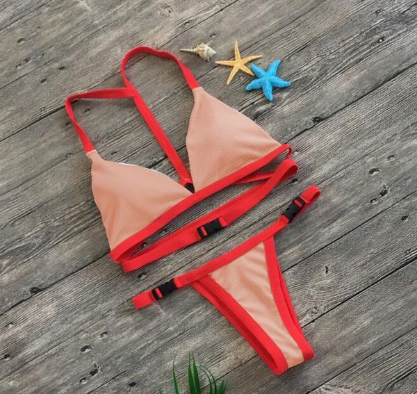 Bandeau swimsuit push up buckle swimwear women High waist bikini 2019 Sports bathing suit Summer bathers Brazil micro bikini new S-XL 5pcs
Bandeau swimsuit push up buckle swimwear women High waist bikini 2019 Sports bathing suit Summer bathers Brazil micro bikini new S-XL 5pcs