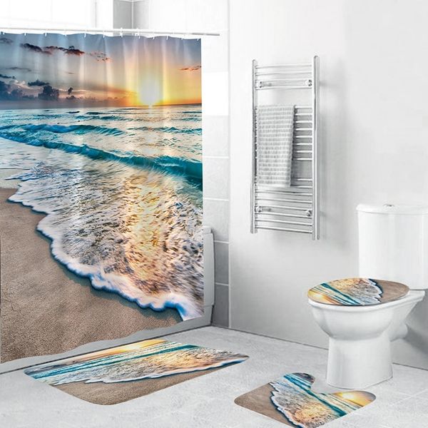 4pcs home bathroom decor set bathroom wave pattern toilet seat cover bath mat set+ waterproof shower curtain bathroom sinks
4pcs home bathroom decor set bathroom wave pattern toilet seat cover bath mat set+ waterproof shower curtain bathroom sinks
