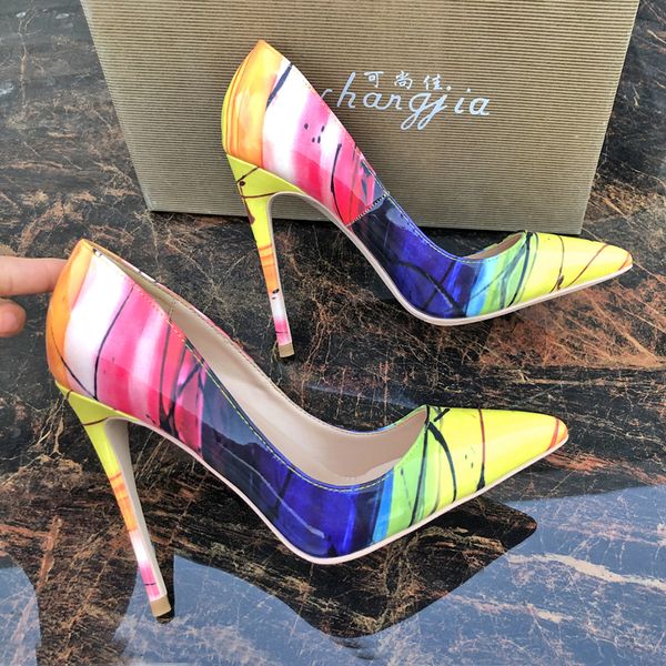 casual designer lady fashion women pumps pointed toe multi color printed designers high heels pumps 12cm 10cm 8cm stiletto heeled new, Black
casual designer lady fashion women pumps pointed toe multi color printed designers high heels pumps 12cm 10cm 8cm stiletto heeled new, Black