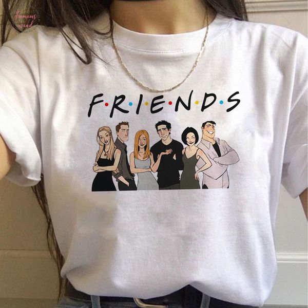 friends tv show women t shirt chic harajuku cartoon street clothing t shirt summer womens clothing t shirt print, White
friends tv show women t shirt chic harajuku cartoon street clothing t shirt summer womens clothing t shirt print, White