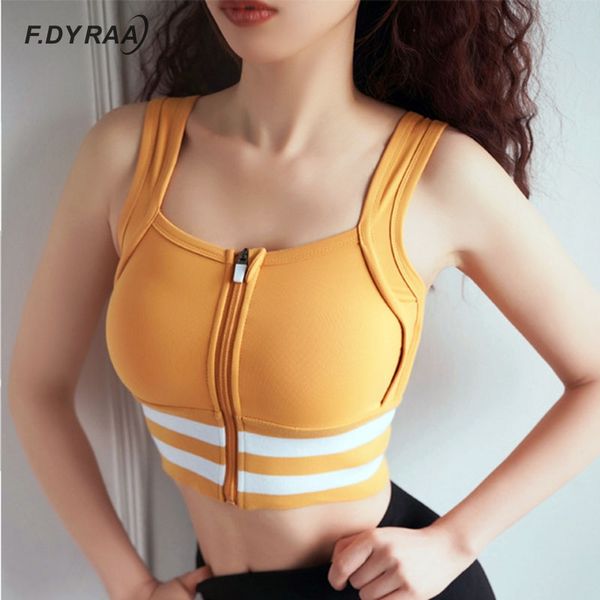 f.dyraa sports yoga bra women's push up brassiere zipper sport crop fitness bra running vest active wear yoga gym sportswear, White;black
f.dyraa sports yoga bra women's push up brassiere zipper sport crop fitness bra running vest active wear yoga gym sportswear, White;black