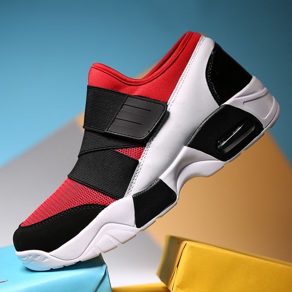 air cushion womens slip on walking shoes with elastic bands mens sport outdoor sneakers mesh breathable lover shoes
air cushion womens slip on walking shoes with elastic bands mens sport outdoor sneakers mesh breathable lover shoes