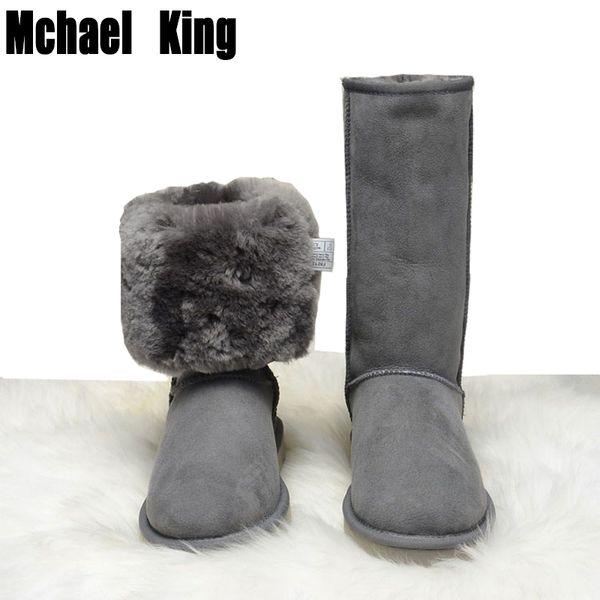 genuine leather natural fur 100% wool snow boots women australia boots winter for women warm wool shoes, Black
genuine leather natural fur 100% wool snow boots women australia boots winter for women warm wool shoes, Black