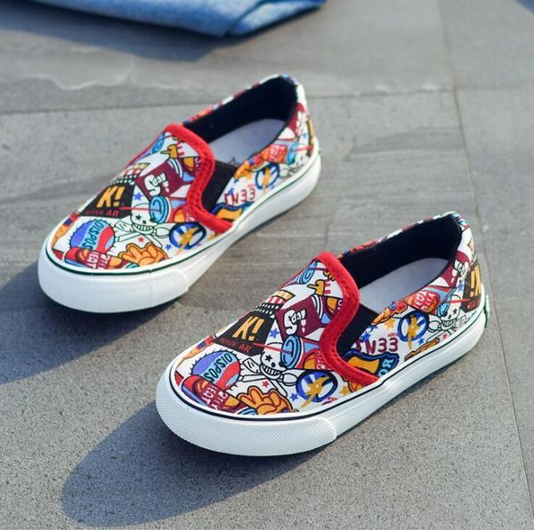 2019 children canvas shoes breathable boys sport sneakers brand shoes for girls jeans denim casual print child flat boots 24-37 y190525, Black;red
2019 children canvas shoes breathable boys sport sneakers brand shoes for girls jeans denim casual print child flat boots 24-37 y190525, Black;red