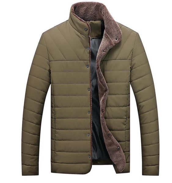 2019 men stand collar solid color and plush thick size down cotton jacket m-4xl41, Black
2019 men stand collar solid color and plush thick size down cotton jacket m-4xl41, Black