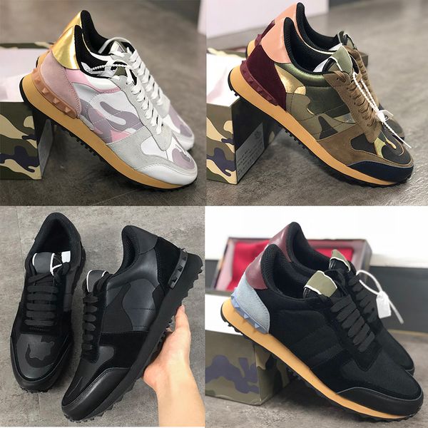mens rockrunner shoes camouflage shoes designer shoes fashion luxury designer women sneaker genuine leather mens women flats casual trainers, Black
mens rockrunner shoes camouflage shoes designer shoes fashion luxury designer women sneaker genuine leather mens women flats casual trainers, Black