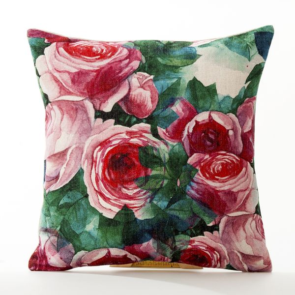 wholesales linen pillow cover gardon floral vintage rose poppy flower cushion cover home decorative pillow case 45x45cm/30x50cm
wholesales linen pillow cover gardon floral vintage rose poppy flower cushion cover home decorative pillow case 45x45cm/30x50cm
